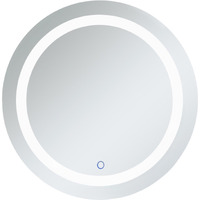 Helios 28 inch Hardwired LED mirror with touch sensor and color changing temperature 3000K/4200K/6400K