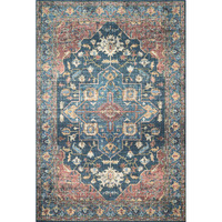 Skye 9'-0" X 12'-0" Rug, Denim / Brick