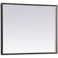 Pier 20x36 inch LED mirror with adjustable color temperature 3000K/4200K/6400K in black