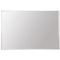 Aluminum Frame Rectangle Mirror 24x36 In Silver