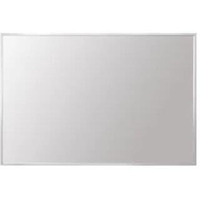 Aluminum Frame Rectangle Mirror 30x42 In Silver