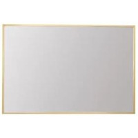 Aluminum Frame Rectangle Mirror 24x36 In Gold