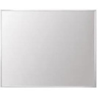 Aluminum Frame Square Mirror 30x36 In Silver