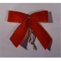 Bonsai Boy e2008 Trim a Tree Holiday Bow  Red