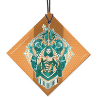 Trend Setters SPSQU873 Aquaman King of Atlantis StarFire Prints Hanging Glass