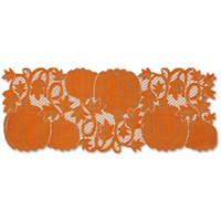 14 x 60 in. Pumpkin Vine Table Runner