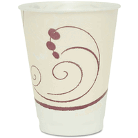 Symphony Design Trophy Foam Hot & Cold Cups, 12 oz.