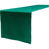 TCpop14x108-TealP43 Polyester Poplin Table Runner  Teal - 14 x 108 in.