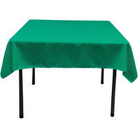 TCpop58x58-JadeP53 Polyester Poplin Square Tablecloth  Jade - 58 x 58 in.