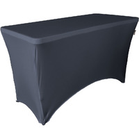 TCSpandex48x30x30-NavyX72 Rectangular Spandex Tablecloth  Navy - 48 x 30 x 30 in.