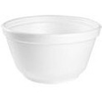 10 oz Round Bowls - White - Foam