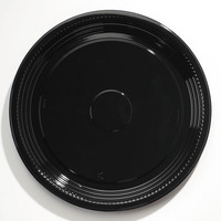 16 in. dia Caterline Casuals Thermoformed Platters - Black
