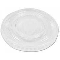 BWK Souffle & Portion Cup Lids, Fits 1 oz Portion Cups, Clear
