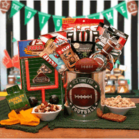 Gift Basket Drop Shipping  Football Time Gift Pail
