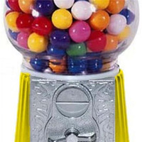 11 in. Sunshine Classic Gumball Machine, Yellow