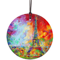 Blend Cota Eiffel Tower StarFire Prints Hanging Glass