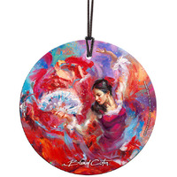 Blend Cota Flamenco Dancer StarFire Prints Hanging Glass