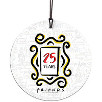 Friends 25s Starfire Hanging Glass
