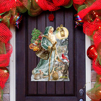 24 x 18 in. Saint Nicholas Christmas Door Decor