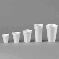 10oz. Foam Cup - White