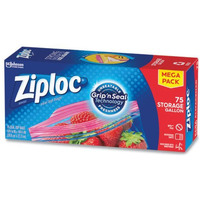 Seal Top Bags, Clear - 1 gal - Box of 75