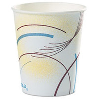 5 oz Meridian Design Paper Cold Water Cups, Multicolored
