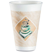 16 oz G Foam Hot & Cold Cup, Brown