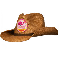 Natural Light  Naturdays Straw Cowboy Hat with Brown Band