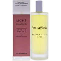 Light Room and Linen Mist - Amyris and Orange by Aromaworks for Unisex - 3.4 oz Room Spray