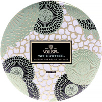 3 Wick Tin Candle - White Cypress by Voluspa for Unisex - 12 oz Candle