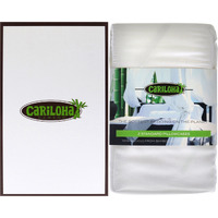 Resort Bamboo Pillowcase Set - White-Standard by Cariloha for Unisex - 2 Pc Pillowcase