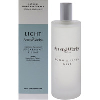 Light Room and Linen Mist - Spearmint and Lime by Aromaworks for Unisex - 3.38 oz Room Spray