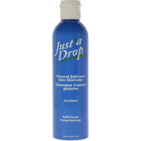 Just a Drop Odor Eliminator - Eucalyptus by Prelam for Unisex - 8 oz Drops (Refill)