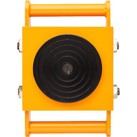 VEVOR 4PCS Machinery Skate Dolly, 26455LBS/12T Industrial Machinery Mover, Heavy Duty Carbon Steel Machinery Moving Skate & 4 Carbon Steel Wheels and 360 Rotation Non-slip Cap for Warehouse, Factory