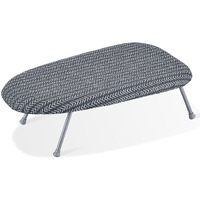 VEVOR Tabletop Ironing Board 23.4 x 14.4, Small Iron Board with Heat Resistant Cover and 100% Cotton Cover, Mini Ironing Board with 7mm Thickened Needle Cotton Layer for Small Spaces, Travel Use
