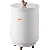 VEVOR Towel Warmer Bucket, 20L Large Towel Warmer for Bathroom, Auto Shut Off Towel Heater with 4-Level Timer Fits up to Two 40"x70" Oversized Towels, Bathrobes, Blankets, ETL & FCC Certified