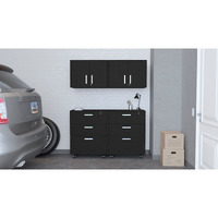 Black 2 Piece Garage Set