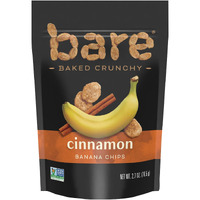 Bare Fruit - Banana Chips Cinnamon - Case Of 12 - 2.7 Ounces