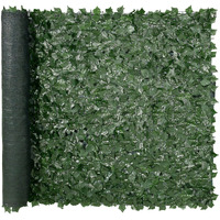 VEVOR Ivy Privacy Fence, 59 x 98 in Artificial Green Wall Screen, Greenery Ivy Fence with Mesh Cloth Backing and Strengthened Joint, Faux Hedges Vine Leaf Decoration for Outdoor Garden, Yard, Balcony