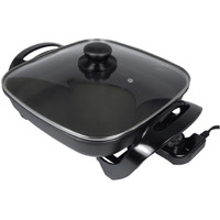 Better Chef 12" Non-Stick Electric Skillet with Glass Lid