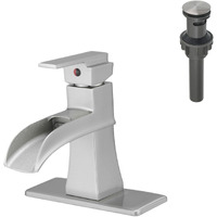 New Waterfall bathroom faucet, single handle bathroom sink faucet
