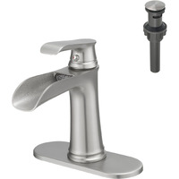 Nowadays Waterfall bathroom faucet, single handle bathroom sink faucet
