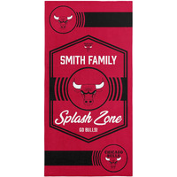 NBA Chicago Bulls Dominion Personalized Beach Towel 3060 Inches