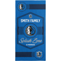 NBA Dallas Mavericks Dominion Personalized Beach Towel 3060 Inches