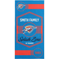NBA Oklahoma City Thunder Dominion Personalized Beach Towel 3060 Inches