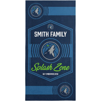 NBA Minnesota Timberwolves Dominion Personalized Beach Towel 3060 Inches