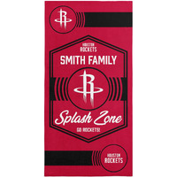 NBA Houston Rockets Dominion Personalized Beach Towel 3060 Inches