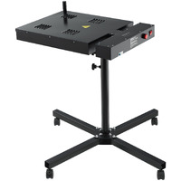 VEVOR Pro Flash Dryer 18x25 inch, Upgrade 2000W Electrical Control Box Flash Dryer for Screen Printing Machine with Height Adjustable Stand, 360 Rotation, X-Shaped Base, Steel T-Shirt Curing Machine