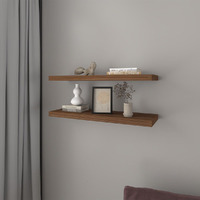 Floating Shelf Dallas, Living Room, Mahogany
