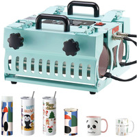 VEVOR Tumbler Heat Press Machine 2 Station Heaters 11-30oz Mug Press Sublimation